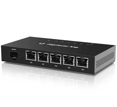 Маршрутизатор Ubiquiti EdgeRouter X, 6-port (ER-X-SFP-EU)