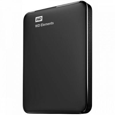 Внешний жёсткий диск WD Elements Portable WDBU6Y0050BBK-WESN 5ТБ 5400RPM  (WDBU6Y0050BBK-WESN)