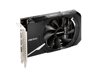 Видеокарта MSI RTX 3050 Aero ITX OC (RTX 3050 AERO ITX 8G OC LHR)