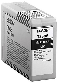 Картридж струйный Epson Matte Black T850800 UltraChrome HD 80ml (C13T85080N)