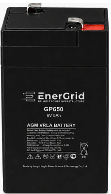 Аккумулятор EnerGrid GP650, 6В 5Ач (EnerGrid GP650)