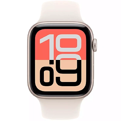 Смарт часы Apple Watch SE 3 GPS 40mm, Starlight Aluminium Case with Starlight Sport Band - M/L  (MEH54RK/A)