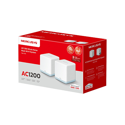 Домашняя Mesh Wi-Fi система AC1200 Mercusys Halo H30 (Halo H30(2-pack)(EU))