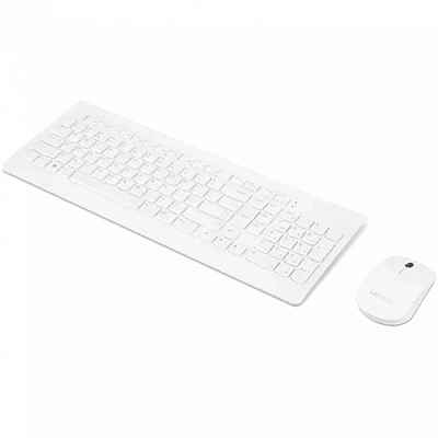 Клавиатура и мышь Lenovo 510 Wireless Combo Keyboard & Mouse White (GX31F38001)