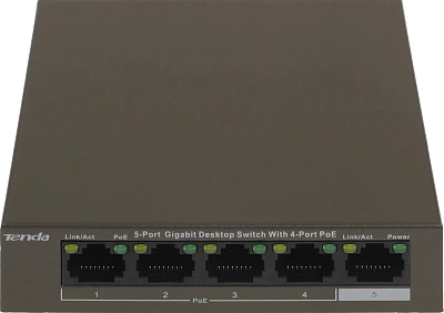 PoE-коммутатор Tenda TEG1105P-4-63W (TEG1105P-4-63W)