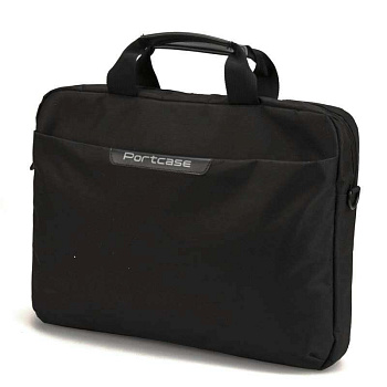 Сумка для ноутбука 15.6" Portcase KCB-160, Black, Нейлон (KCB-160 ВК)