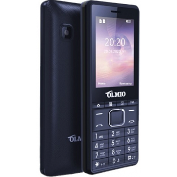  Мобильный телефон Olmio A25 синий-черный (042528)