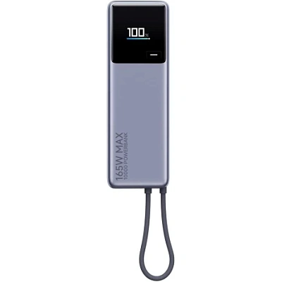 Power bank Xiaomi MDY-09-EN, 10000 mAh, 165W, USB Type-C, Gray (BHR9361GL)