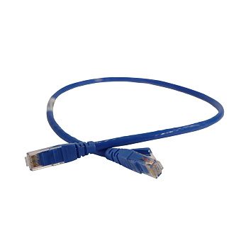 Legrand 051818 П-корд U/UTP кат6 PVC 0,5м син (051818) Legrand 051818 П-корд U/UTP кат6 PVC 0,5м син (051818)