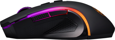 Мышь игровая беспроводная Redragon Griffin wireless, RGB, черный (78069)
