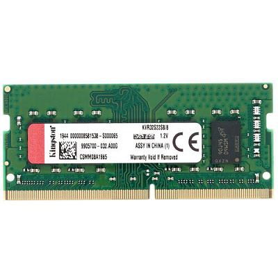 Оперативная память Kingston 8Gb/3200MHz DDR4 SODIMM, CL22, KVR32S22S8/8 (KVR32S22S8/8)