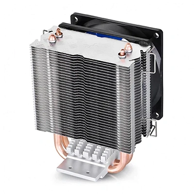 Кулер DeepCool Ice Edge Mini FS v2.0, S115X/1200/1700/AM4, 8cm, 3pin, Al+Cu, 2200rpm,25.13CFM,24.7dB (DP-MCH2-IEMV2 S1700)