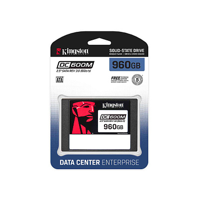 Твердотельный накопитель SSD Kingston SEDC600M/960G SATA 7мм (SEDC600M/960G)