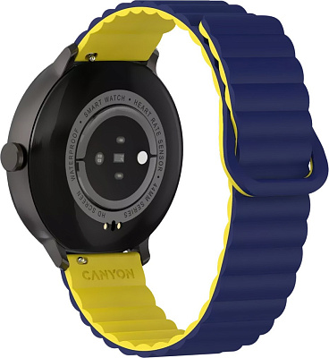 Смарт часы Canyon Jacky SW-69 Blue Yellow (CNS-SW69BL)