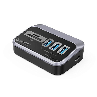 USB Хаб ORICO M3U3-3TS-05-BK-BP  (M3U3-3TS-05-BK-BP)