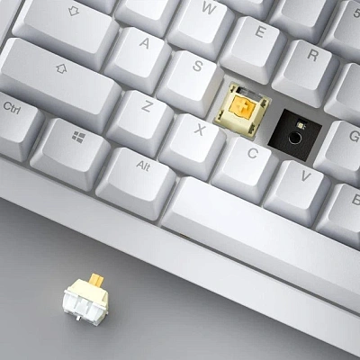 Клавиатура Ducky One X Wireless WH (DKON2408AST3-DAUSPDOECL2WW1)