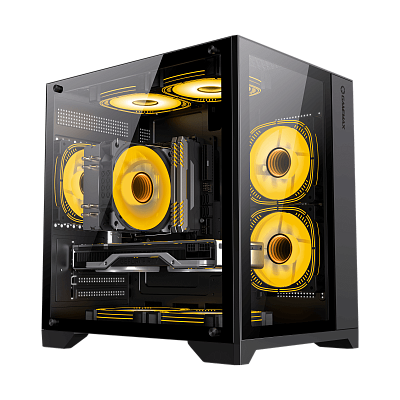 Компьютерный корпус Gamemax Infinity Mini 7 ARGB Fans + Controller Black (9101-0000R0191) (9101-0000R0191/9101-0000R0209)
