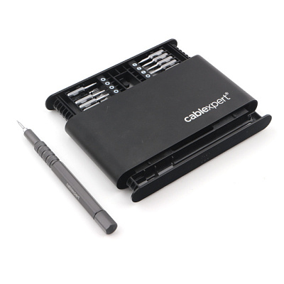 Отвертка с набором бит Cablexpert TK-SD-09R (21 предмет) (TK-SD-09R)