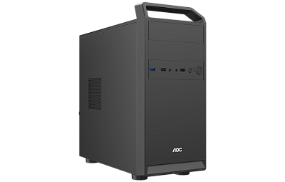 Корпус AOC CB104B, Черный (AOC-CB104-BEV1B-G)