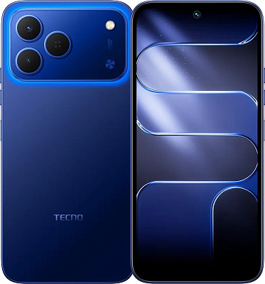 Смартфон Tecno Spark 50, 6/128GB, Halo Blue (KN4N HALO BLUE 6/128GB)