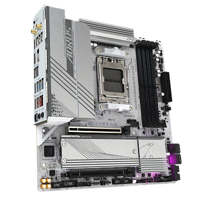  Материнская плата GIGABYTE B650M AORUS ELITE AX ICE (B650M A ELITE AX ICE)
