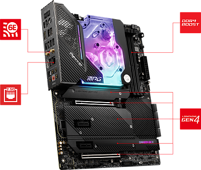 Материнская плата MSI MPG X570S CARBON EK X AM4 ATX (MPG X570S CARBON EK X)