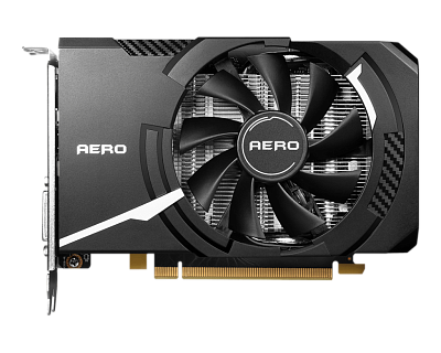 Видеокарта MSI GeForce RTX3050 AERO ITX 8G OC (RTX 3050 AERO ITX 8G OCV1)