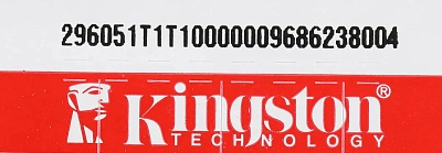 Оперативная память Kingston KVR32N22D8/16WP DDR4 DIMM 16Gb 3200MHz (KVR32N22D8/16WP)