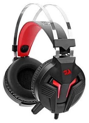 Игровая гарнитура стерео Redragon Memecoleous, подсветка регулят. громк., 1,8 м кабель (75096)