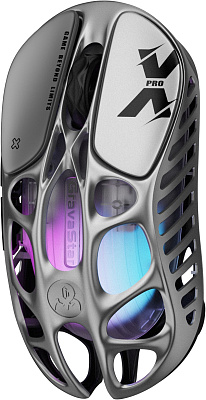 Мышь GravaStar Mercury X Pro 8K, Silver (GS X PRO_GRY)