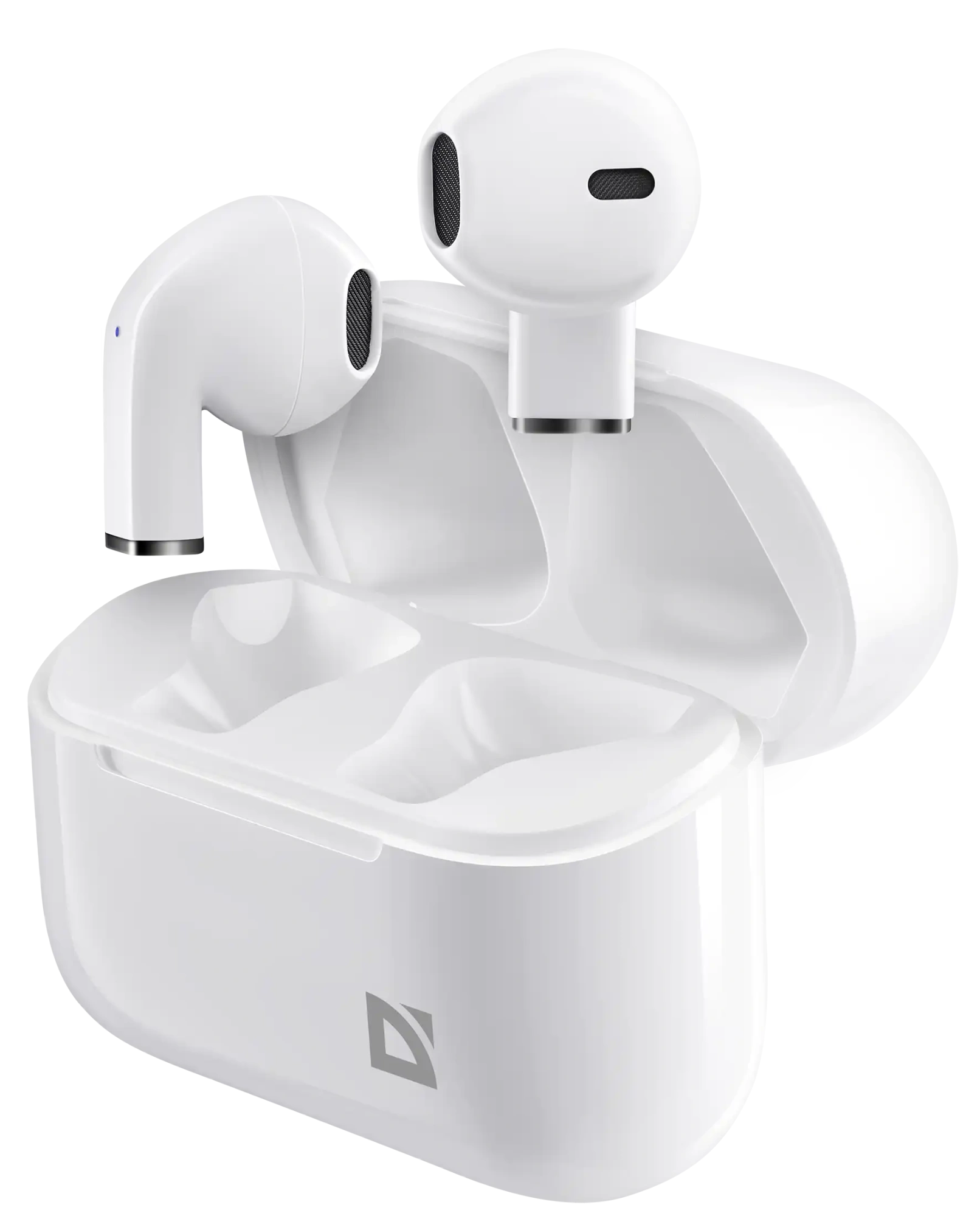 Наушники-вкладыши беспроводные Defender Twins 955 Белый (63955)