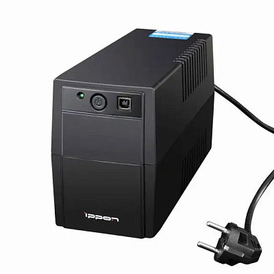 Источник бесперебойного питания Ippon Back Basic 850 Euro, 850VA, 480Вт управление по USB, без комлекта кабелей (403408)