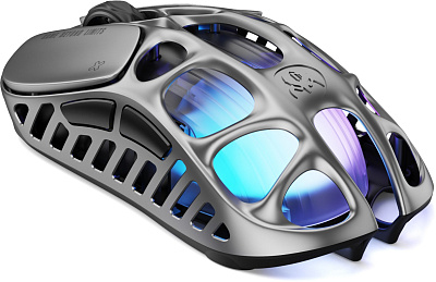 Мышь GravaStar Mercury X Pro 8K, Silver (GS X PRO_GRY)