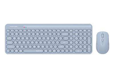 Клавиатура+мышь беспроводная A4tech Fstyler FG3300 Air Blue (FG3300 Air Blue)