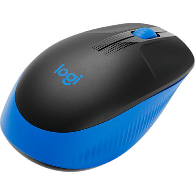 Компьютерная мышь Logitech беспроводная M190 Blue (910-005907)