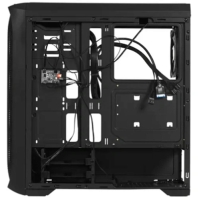 Корпус Zalman N5 MF, Mid Tower, ATX, Black, 2x3.5"/4x2.5" HDD, 2xUSB, 1xUSB3.0, Mic+Audio, RGB (ZALMAN N5 MF)