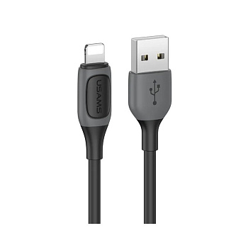 Кабель Apple Lightning Usams US-SJ595, 1m, Black (SJ595USB01)