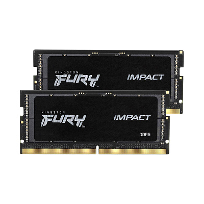 Оперативная память для ноутбука Kingston FURY Impact DDR5 16GB (Kit 2x8GB) (KF548S38IBK2-16)