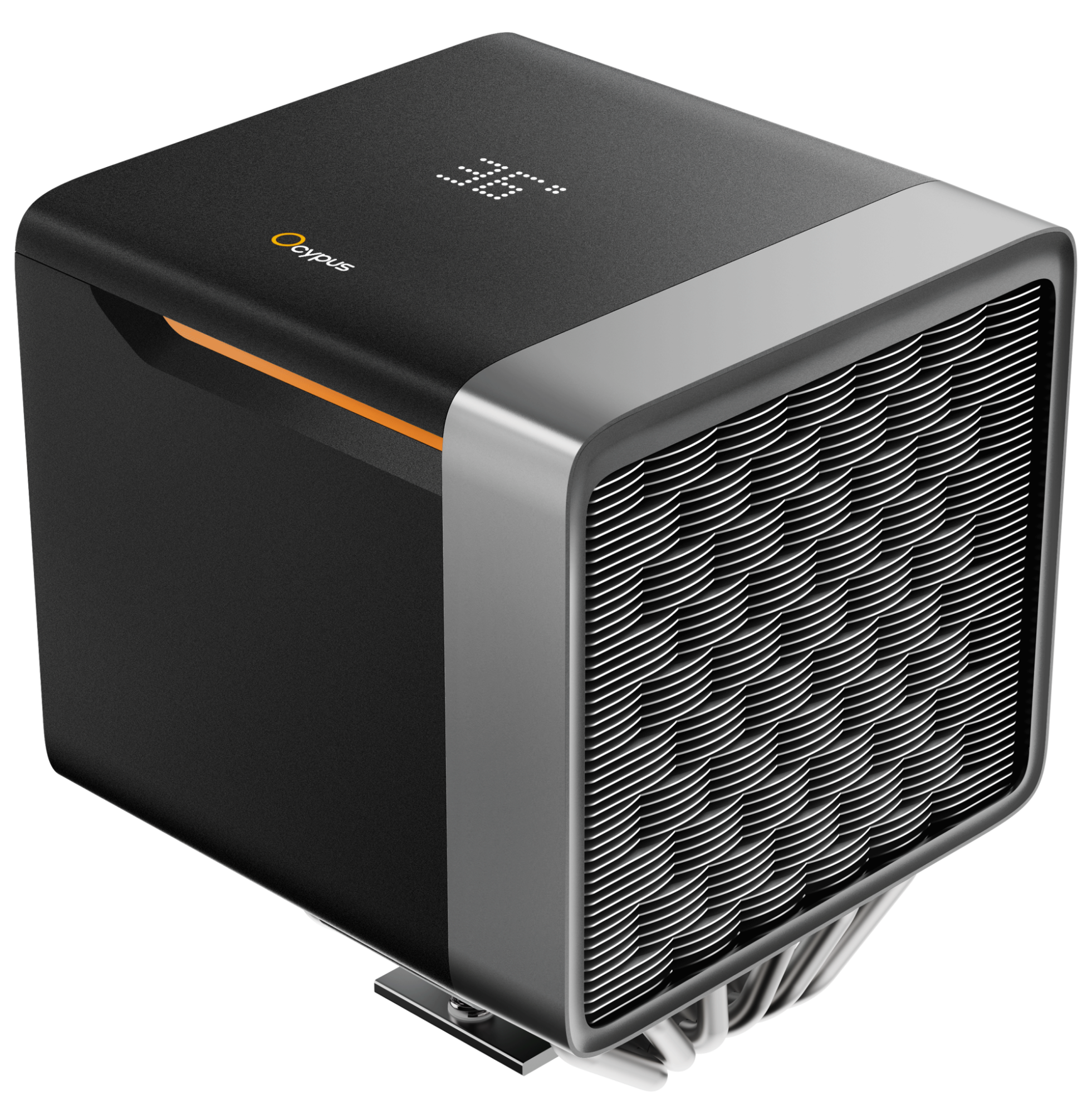 Вентилятор для процессора Ocypus Delta A62 EX BK Digital, Черный (Delta-A62-BK2NNWD00E-GL)