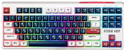 Клавиатура Defender StormGrip GK-188, Silver, (45188)