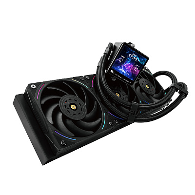 Кулер с водяным охлаждением Thermalright Frozen Vision 360 ARGB BLACK V2 (TL-K12WB)