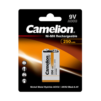 Аккумулятор CAMELION Rechargeable Ni-MH NH-9V250BP1 (NH-9V250BP1)