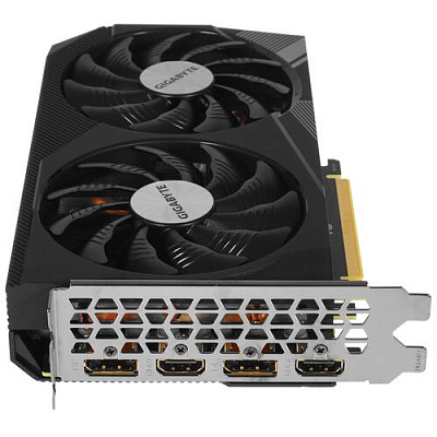  Видеокарта 12Gb PCI-E GDDR6 GIGABYTE GV-N3060WF2OC-12GD (GV-N3060WF2OC-12GD)