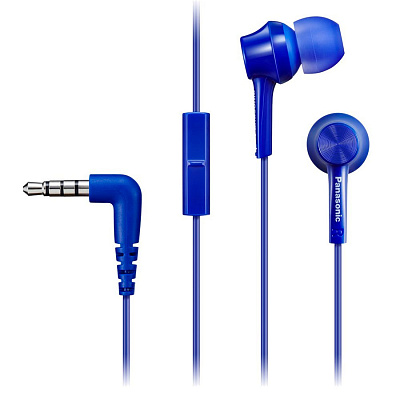  Проводные наушники Panasonic (RP-TCM115GCA (синий))