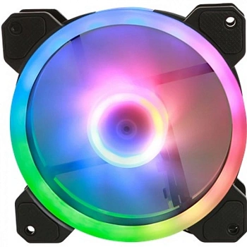 Кулер для корпуса GELID STELLA ARGB, FN-Stella-01, 12cm, 500-1600rpm, 4Pin, Double Ball Bearing (FN-Stella-01)