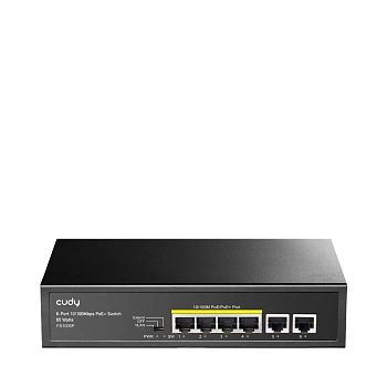 Коммутатор PoE+  6-портовый CUDY FS1006P   (FS1006P) Коммутатор PoE+  6-портовый CUDY FS1006P   (FS1006P)