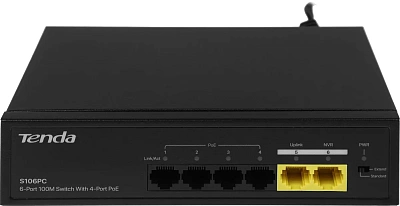 PoE-коммутатор Tenda S106PC (S106PC)