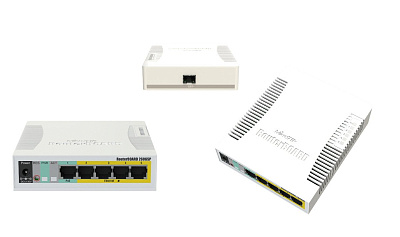 Свитч 5 port 10/100/1000 Mbit, MikroTik (RB260GSP)
