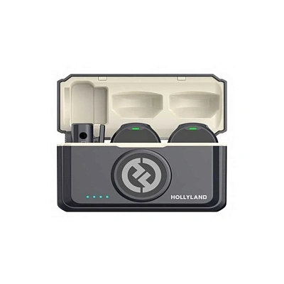 Петличный микрофон Hollyland Lark M2 Combo (Черный) (6976068112747)