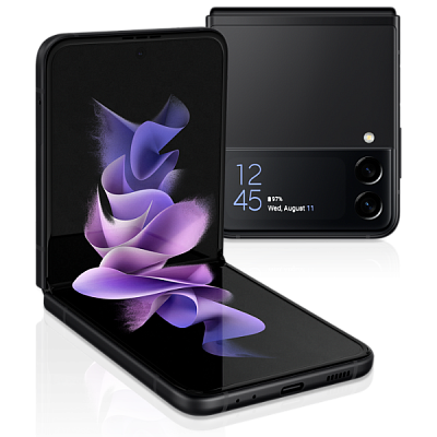 Смартфон Samsung Z Flip3 5G SM-F711B, 8/128GB, Black (SM-F711BZKASKZ)